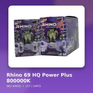 Rhino 69 HQ Power Plus 800000K