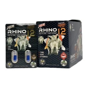 Rhino 12 Titanium 600000K Plus+