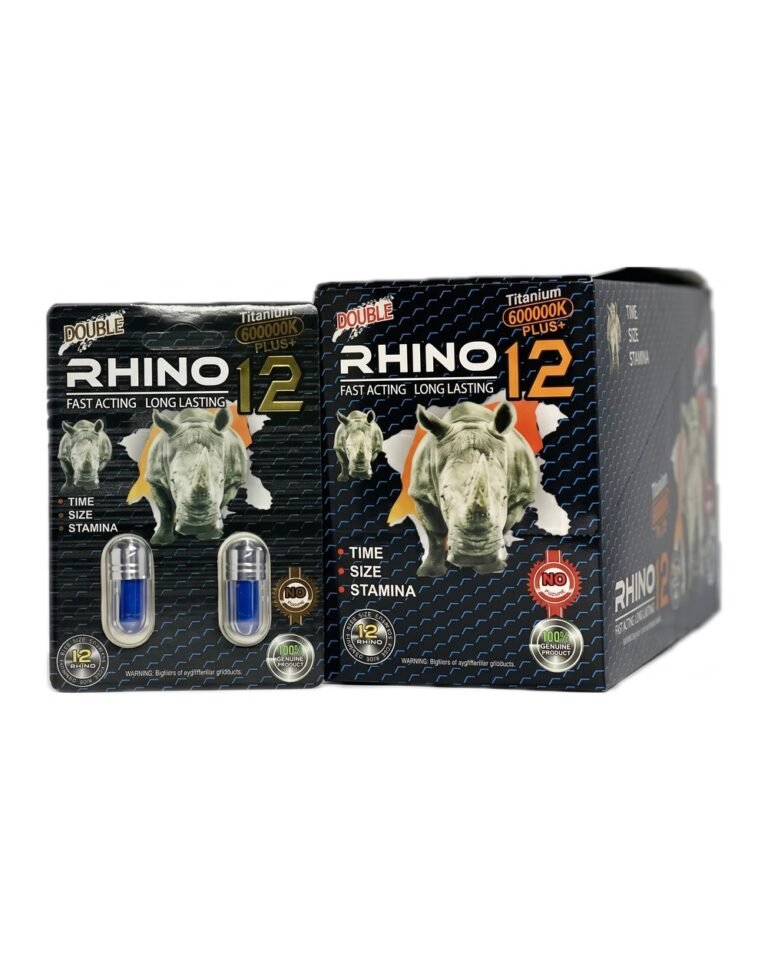 Rhino 12 Titanium 600000K Plus+