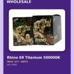 Rhino 69 Titanium 500000K - wholesale pack and details