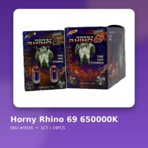 Horny Rhino 69 650000K