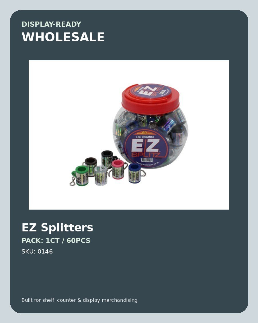 EZ Splitters - wholesale pack and details