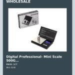 Digital Professional- Mini Scale 500G x 0.01G Includes 2 AAA Batteries - wholesale pack and details