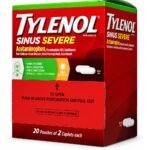 Tylenol Sinus Severe Caplets (20 Pouches x 2 Caplets) - wholesale