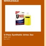 U-Pass Synthetic Urine 3oz - wholesale pack and details