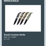 Small Custom Knife - wholesale pack and details