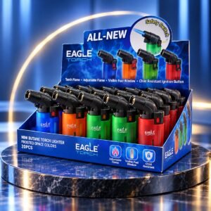 Eagle Torch Mini Butane Torch Lighter Frosted Opaque Colors