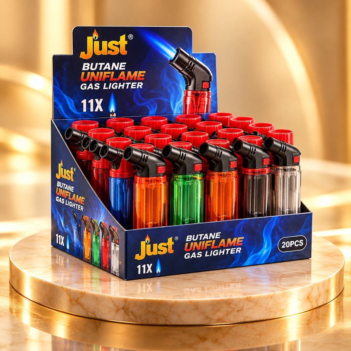 Just Butane Universal Gas Lighter 11X