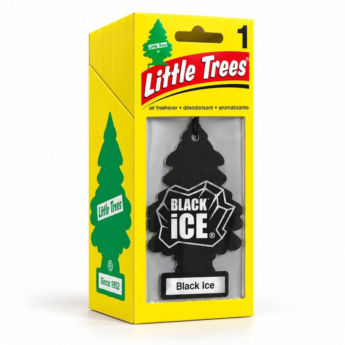 Little Trees Black Ice Scent (Air Freshener)