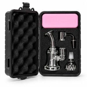 Glass Dab Rig Kit- Hard Case