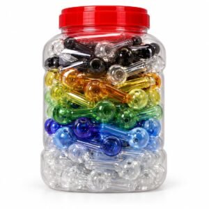 Glass Oil Burner Pipes Assorted Colors (Glass Pipes)
