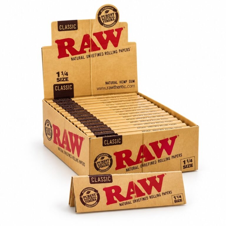 RAW Classic 1¼ Rolling Papers 50 Leaves (Rolling Papers)