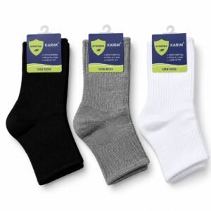 Karim Antibacterial Crew Socks