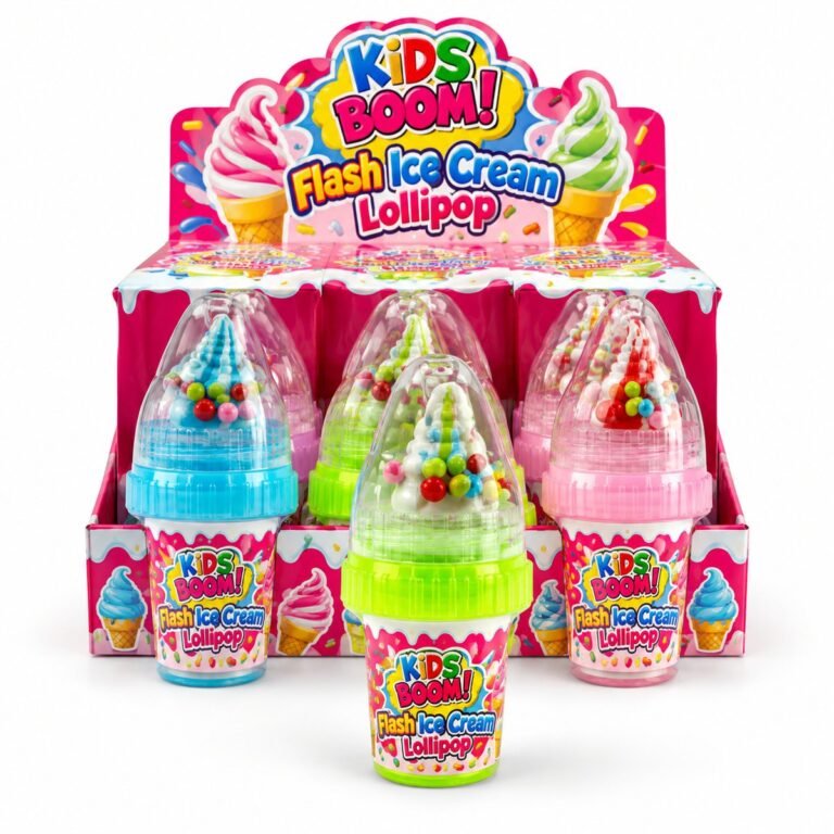 KIDS BOOM! Flash Ice Cream Lollipop
