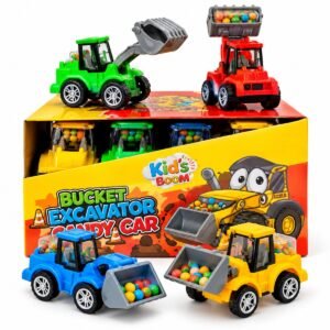 KIDS BOOM Bucket Excavator Candy Car